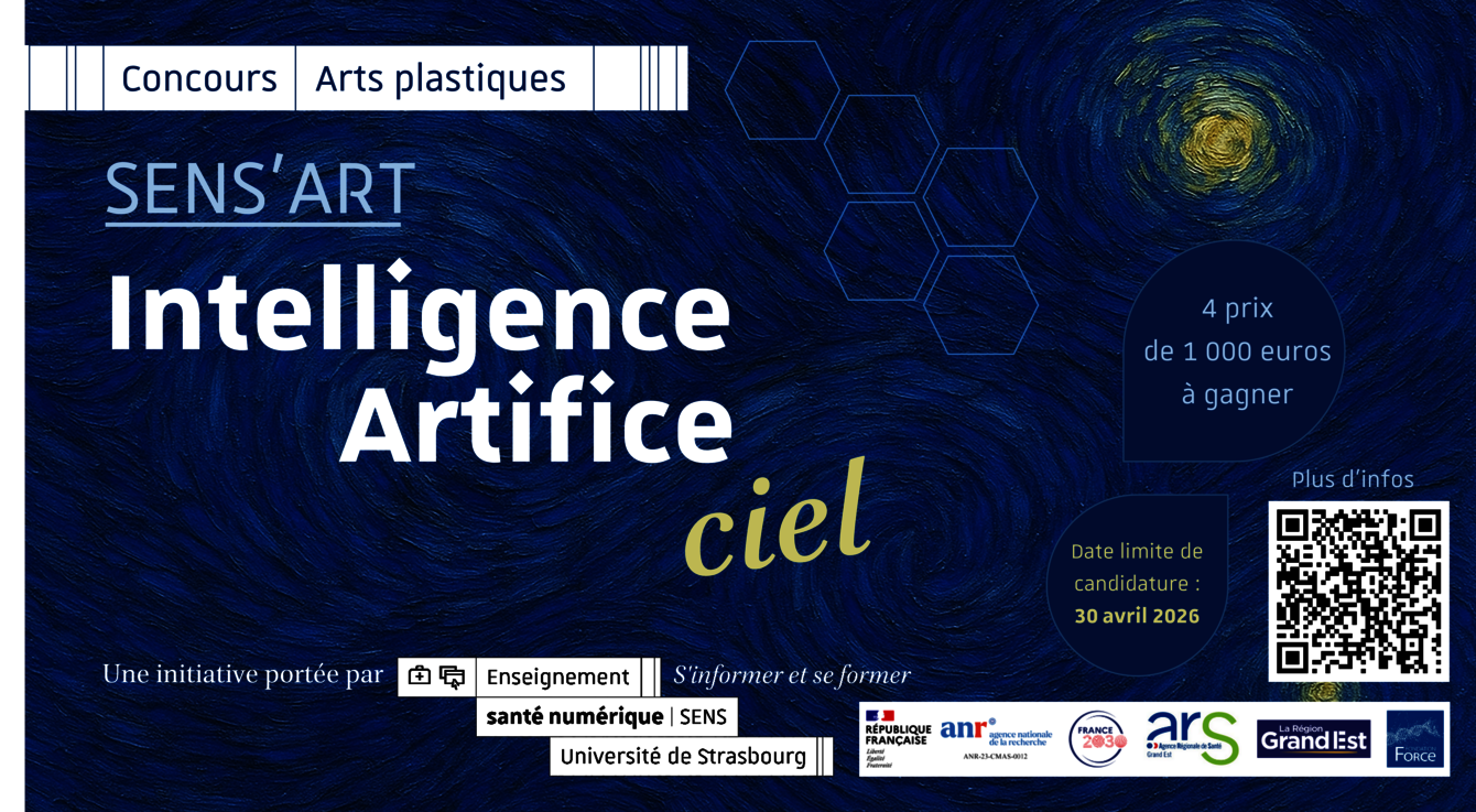 Affiche concours SENS'Art