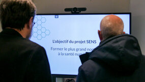 Écran tactile interactif