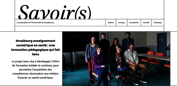 Une du magazine Savoir(s)